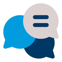 chat bubbles chat bubbles icon